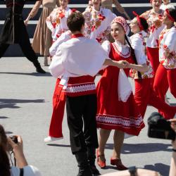 Народный ансамбль танца «Овация» принял участие в торжественных церемониях открытия и закрытия Всероссийского съезда учителей физической культуры - Фотогалерея