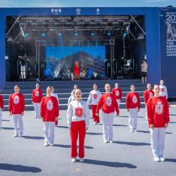 Народный ансамбль танца «Овация» принял участие в торжественных церемониях открытия и закрытия Всероссийского съезда учителей физической культуры - Фотогалерея