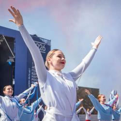 Народный ансамбль танца «Овация» принял участие в торжественных церемониях открытия и закрытия Всероссийского съезда учителей физической культуры - Фотогалерея